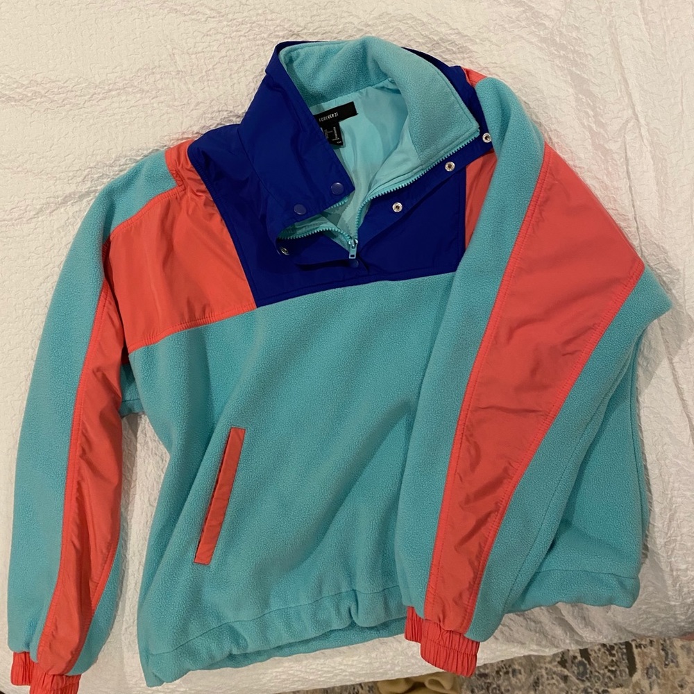 forever 21 quarter zip